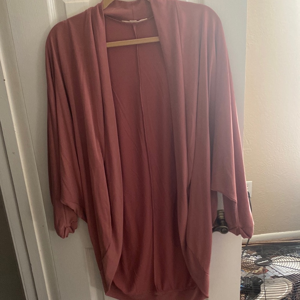 Mauve cardigan